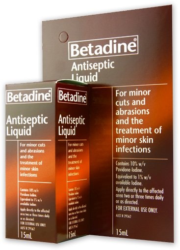 Betadine Antiseptic Liquid 15ml image 0